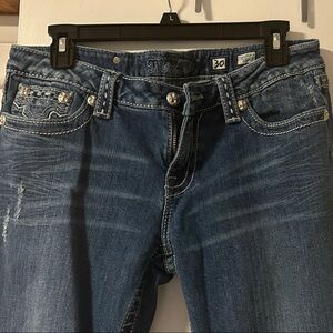 Miss Me Women's Bootcut Jeans with Embellished Pockets